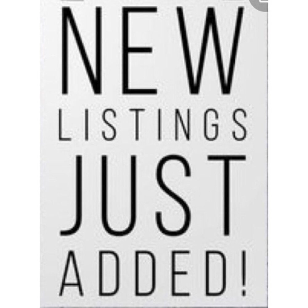 New Listings Just Added!